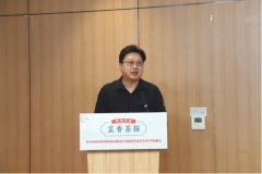 安区代表陈芬但愿能取监管部分、家长成立更慎